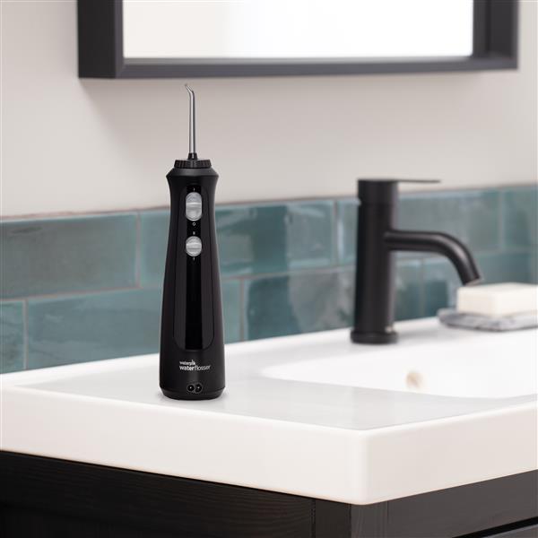 Black Waterpik™ Cordless Pearl Water Flosser - Image 5