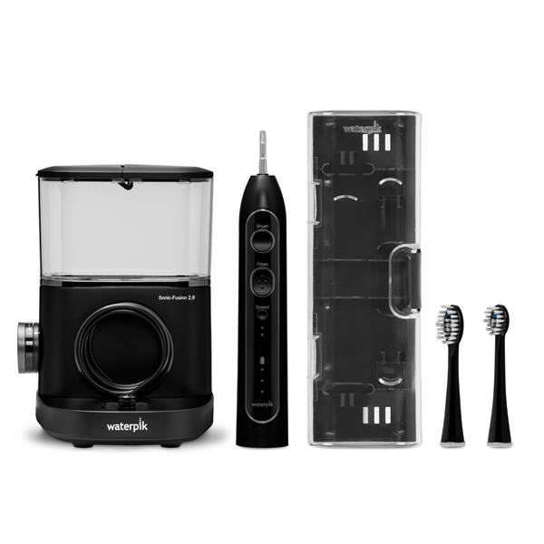 Black Waterpik™ Sonic-Fusion™ 2.0 Professional Flossing Toothbrush - Image 8