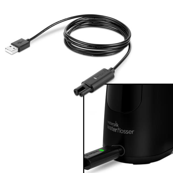 Black Waterpik™ Cordless Pearl Water Flosser - Image 9