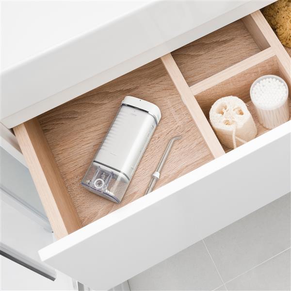 White Waterpik™ Cordless Slide Professional Water Flosser - Image 4