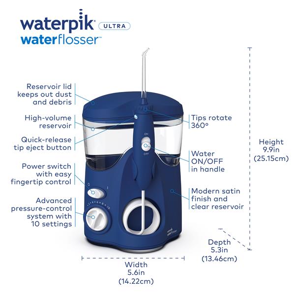 Blue Waterpik™ Ultra Water Flosser - Image 2