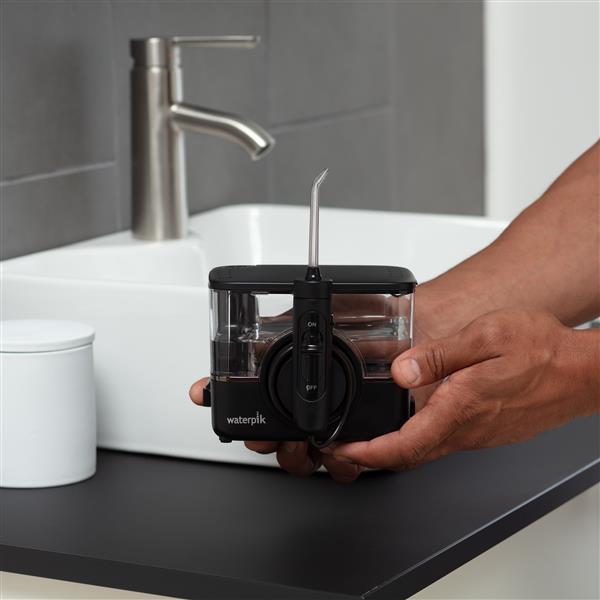 Black Waterpik™ ION Professional Countertop Cordless Water Flosser - Image 4