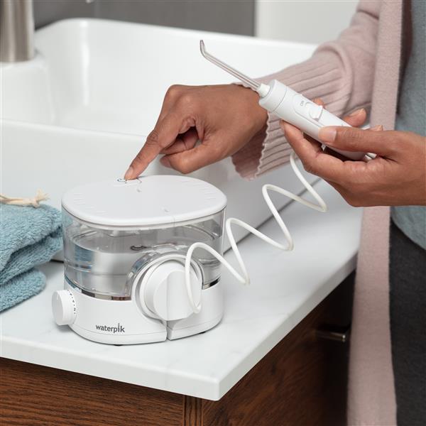 White Waterpik™ ION Countertop Cordless Water Flosser - Image 6