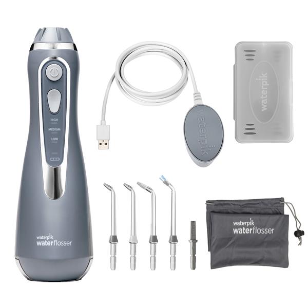 Gray Waterpik™ Cordless Advanced 2.0 Water Flosser - Image 7