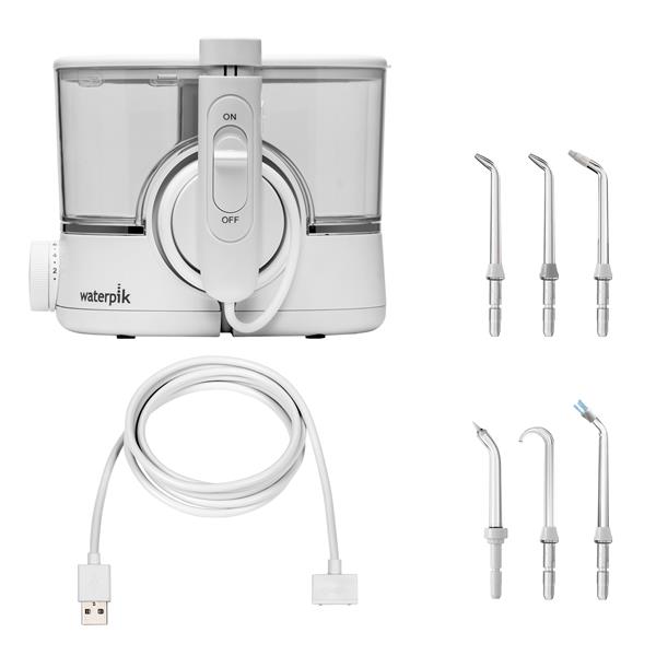 White Waterpik™ ION Countertop Cordless Water Flosser - Image 8