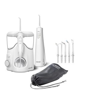 White Waterpik™ Ultra Plus and Cordless Enhance 3000 Combo
