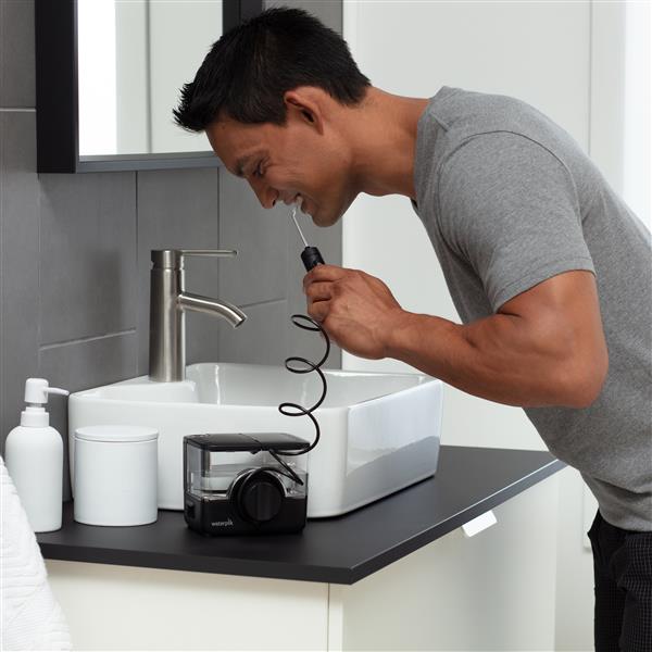 Black Waterpik™ ION Professional Countertop Cordless Water Flosser - Image 5