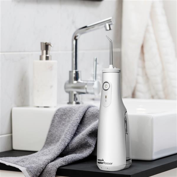 White Waterpik™ Cordless Select Water Flosser - Image 6